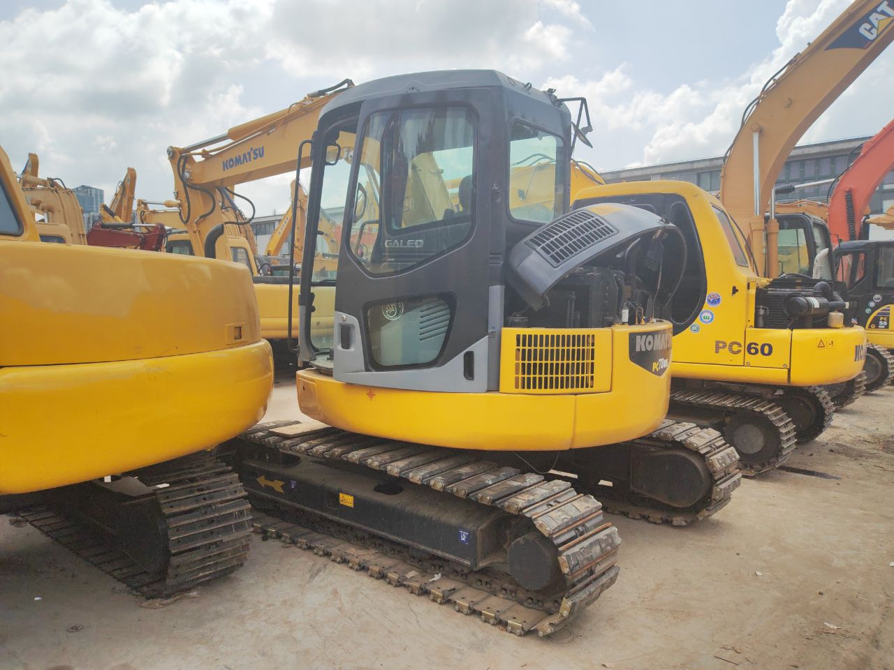 KOMATSU PC78US - מחפר סורק: תמונה 2 KOMATSU PC78US - מחפר סורק: תמונה 2