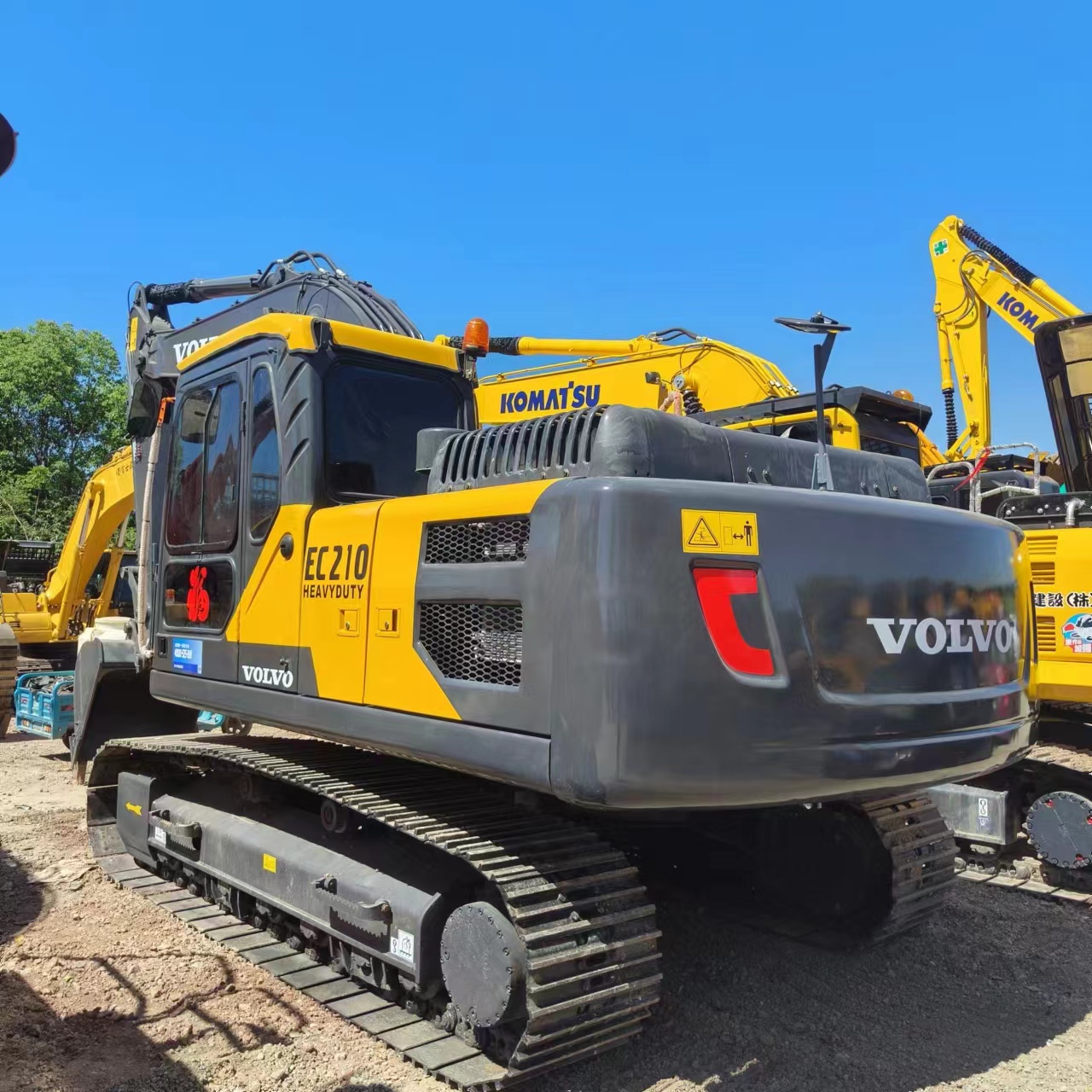 מחפר סורק VOLVO EC210: תמונה 10