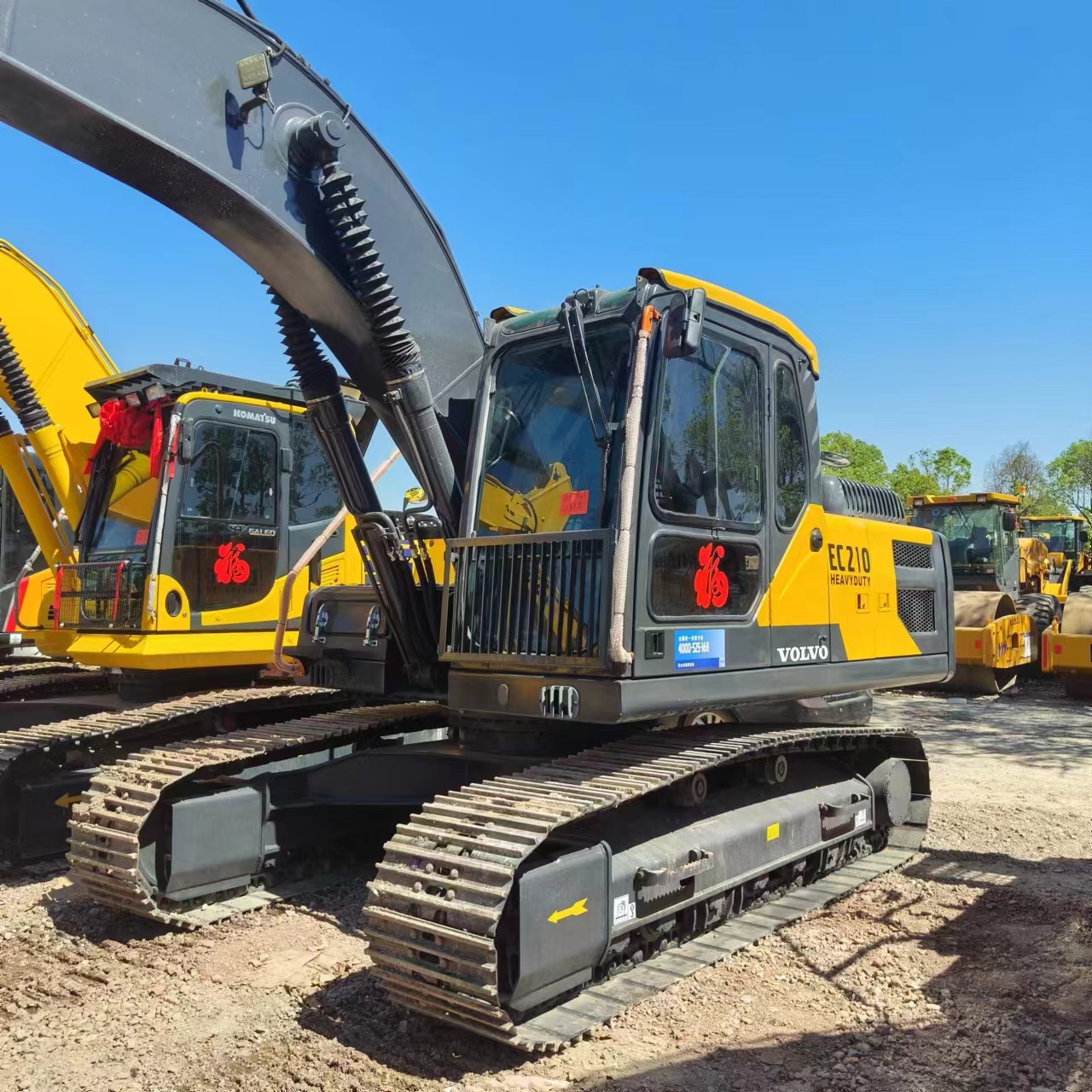 VOLVO EC210 - מחפר סורק: תמונה 3 VOLVO EC210 - מחפר סורק: תמונה 3