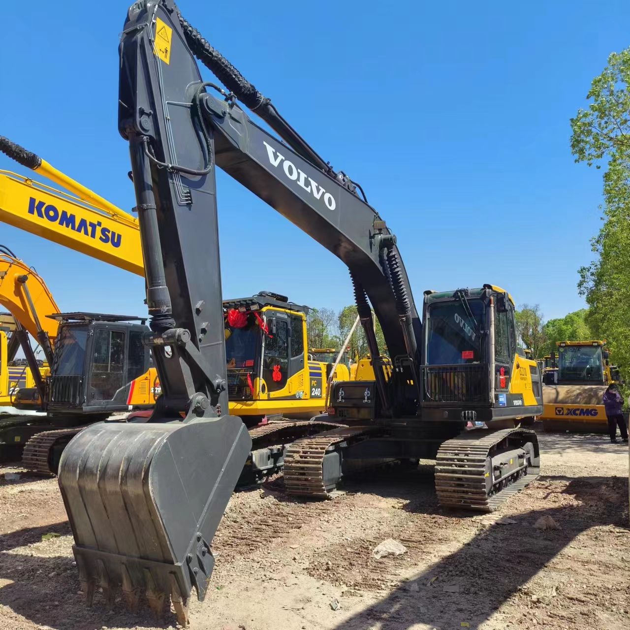 VOLVO EC210 - מחפר סורק: תמונה 1 VOLVO EC210 - מחפר סורק: תמונה 1