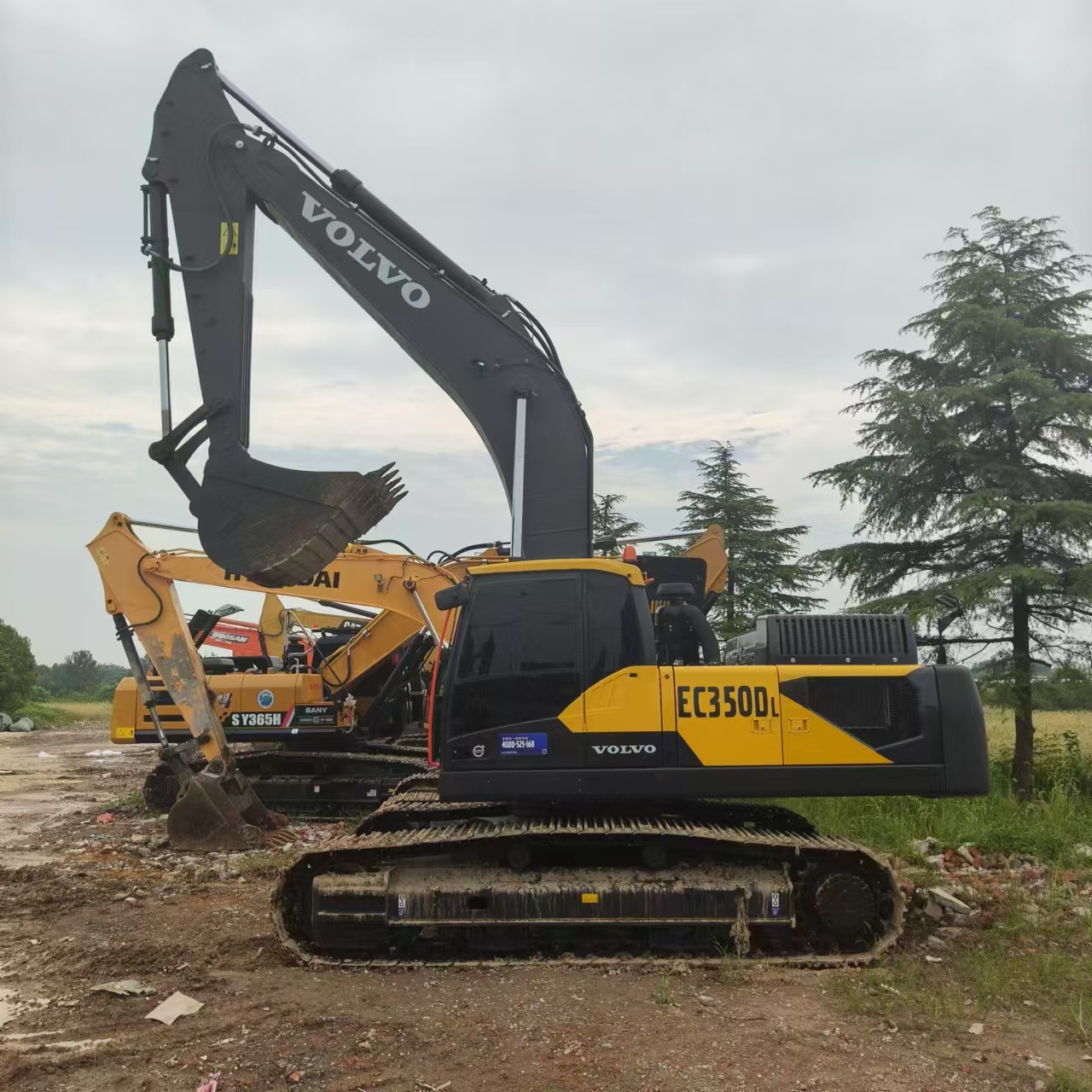 VOLVO EC350DL - מחפר סורק: תמונה 1 VOLVO EC350DL - מחפר סורק: תמונה 1