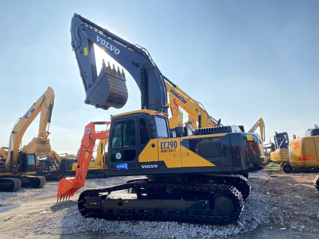 Volvo EC290 - מחפר סורק: תמונה 1 Volvo EC290 - מחפר סורק: תמונה 1