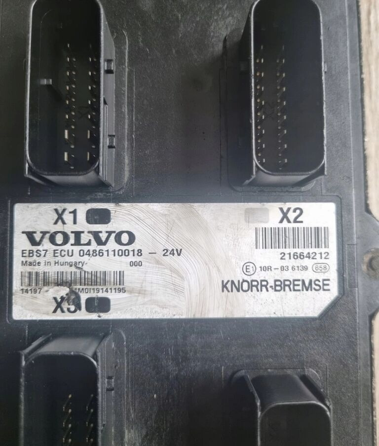 Knorr-Bremse Volvo VOLVO FH 4 FM 4 truck - שסתום בלמים עבור משאית: תמונה 3 Knorr-Bremse Volvo VOLVO FH 4 FM 4 truck - שסתום בלמים עבור משאית: תמונה 3