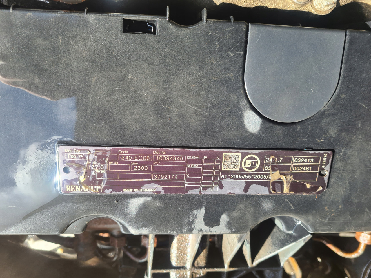 RENAULT KOMPLETNY RENAULT PREMIUM MIDLUM DXI 7 VOLVO FL FE D7E - מנוע: תמונה 2 RENAULT KOMPLETNY RENAULT PREMIUM MIDLUM DXI 7 VOLVO FL FE D7E - מנוע: תמונה 2