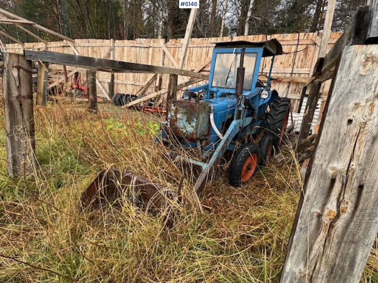 1962 Fordson Dexta with Hamjern backhoe attachment - טרקטור חקלאי: תמונה 3 1962 Fordson Dexta with Hamjern backhoe attachment - טרקטור חקלאי: תמונה 3