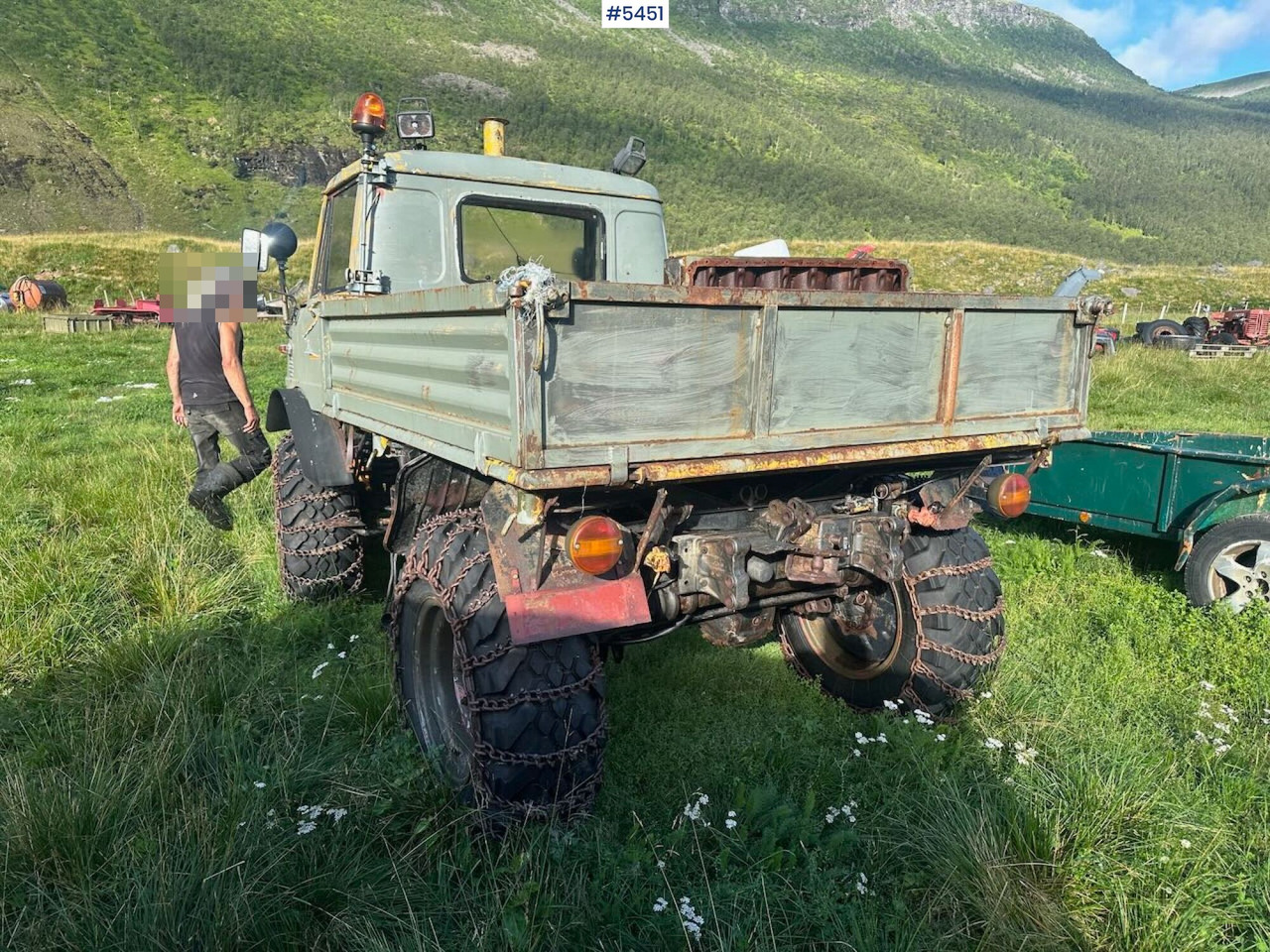 1967 Mercedes-Benz Unimog 406 - משאית צד נופל/ שטוחה: תמונה 5 1967 Mercedes-Benz Unimog 406 - משאית צד נופל/ שטוחה: תמונה 5