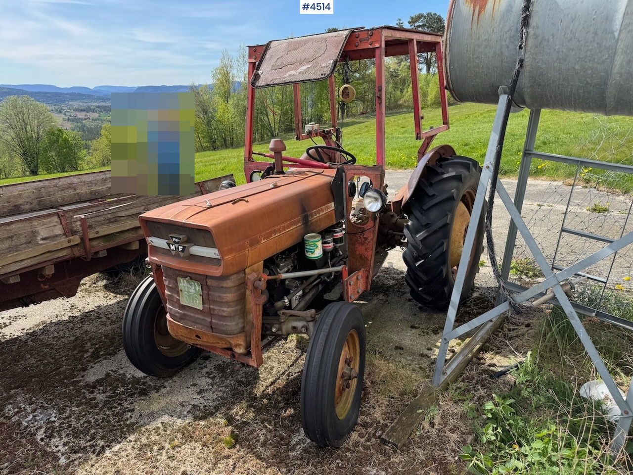 1968 Massey Ferguson 133 - טרקטור חקלאי: תמונה 3 1968 Massey Ferguson 133 - טרקטור חקלאי: תמונה 3