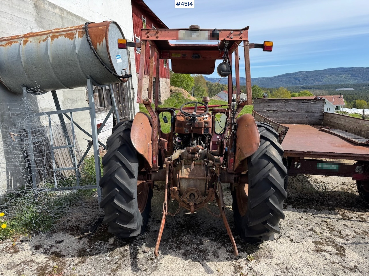 1968 Massey Ferguson 133 - טרקטור חקלאי: תמונה 5 1968 Massey Ferguson 133 - טרקטור חקלאי: תמונה 5
