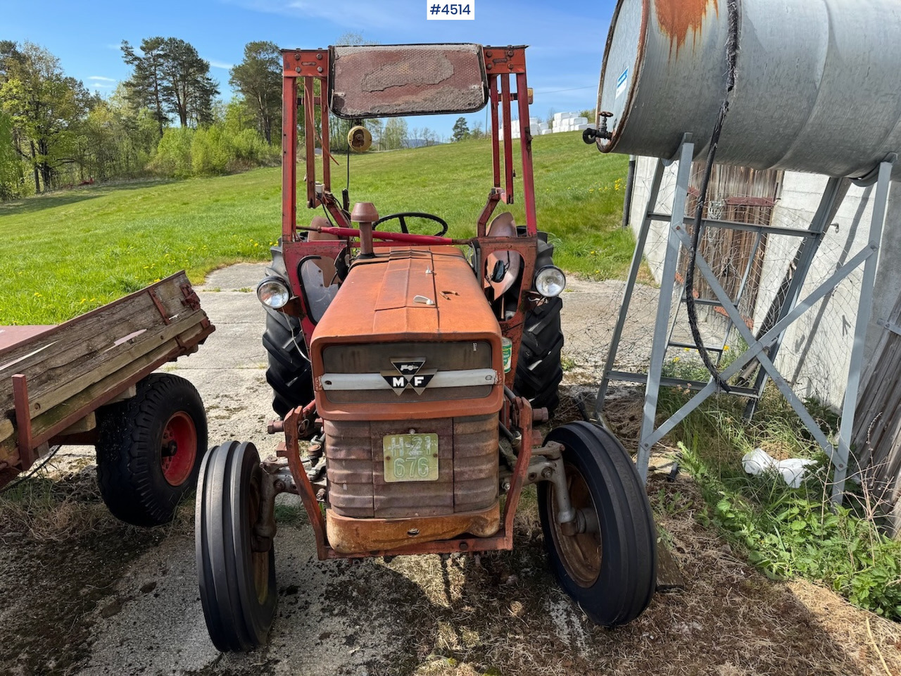 1968 Massey Ferguson 133 - טרקטור חקלאי: תמונה 2 1968 Massey Ferguson 133 - טרקטור חקלאי: תמונה 2
