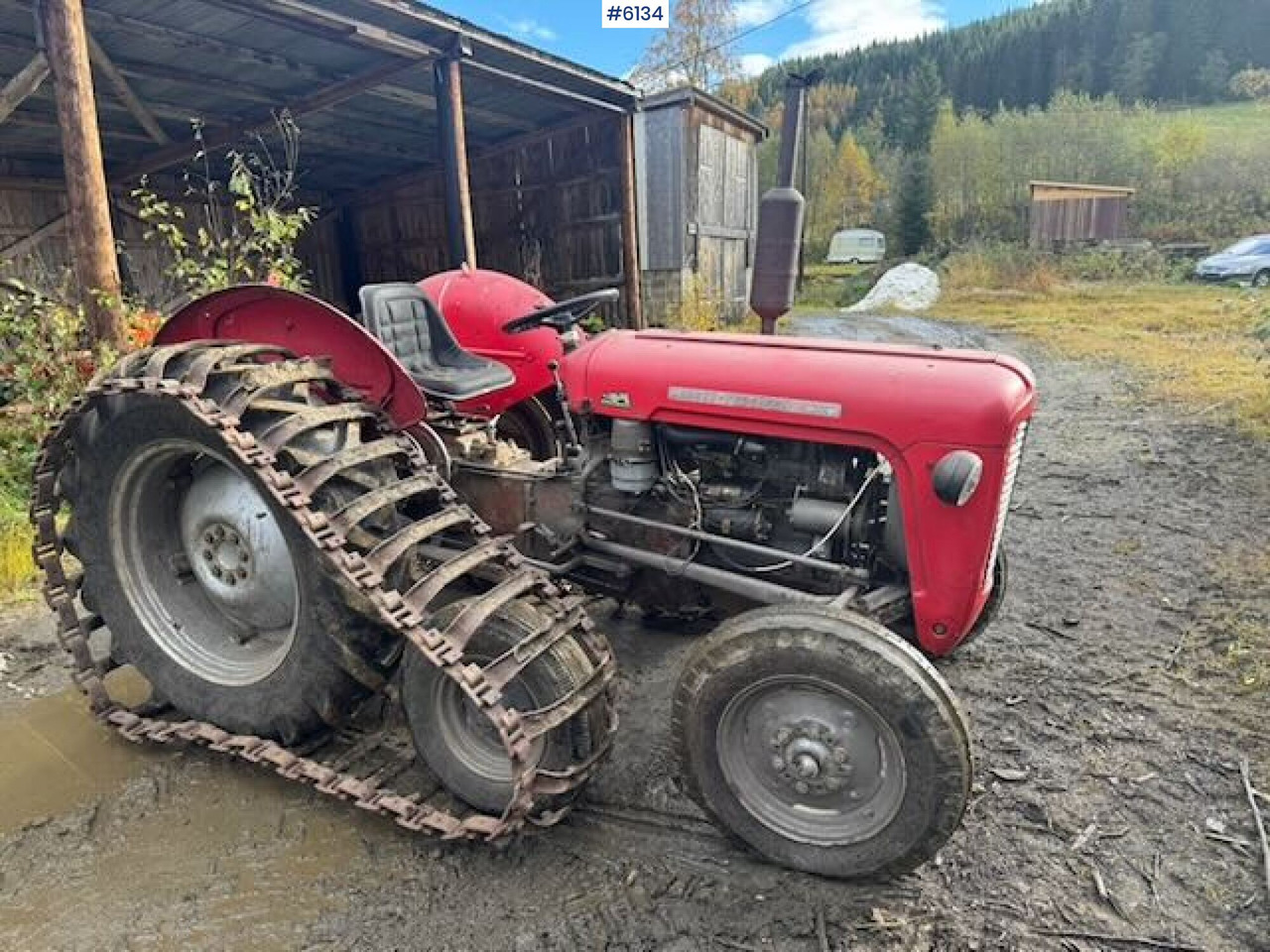 1973 Massey Ferguson 35 with tracks. WATCH VIDEO! - טרקטור חקלאי: תמונה 4 1973 Massey Ferguson 35 with tracks. WATCH VIDEO! - טרקטור חקלאי: תמונה 4