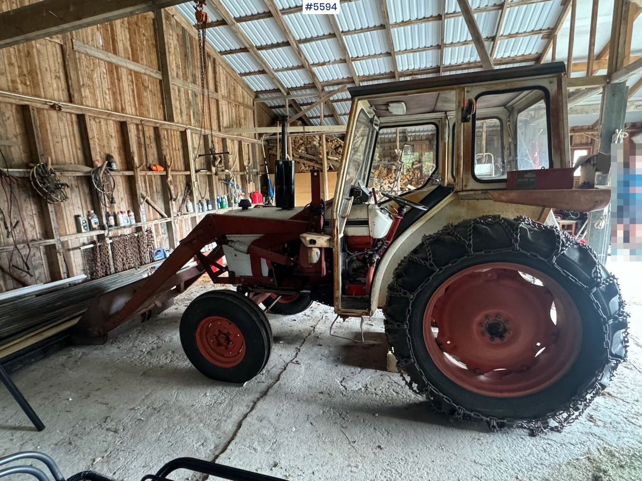1974 David Brown 885 w/ loaders and chain. - טרקטור חקלאי: תמונה 5 1974 David Brown 885 w/ loaders and chain. - טרקטור חקלאי: תמונה 5