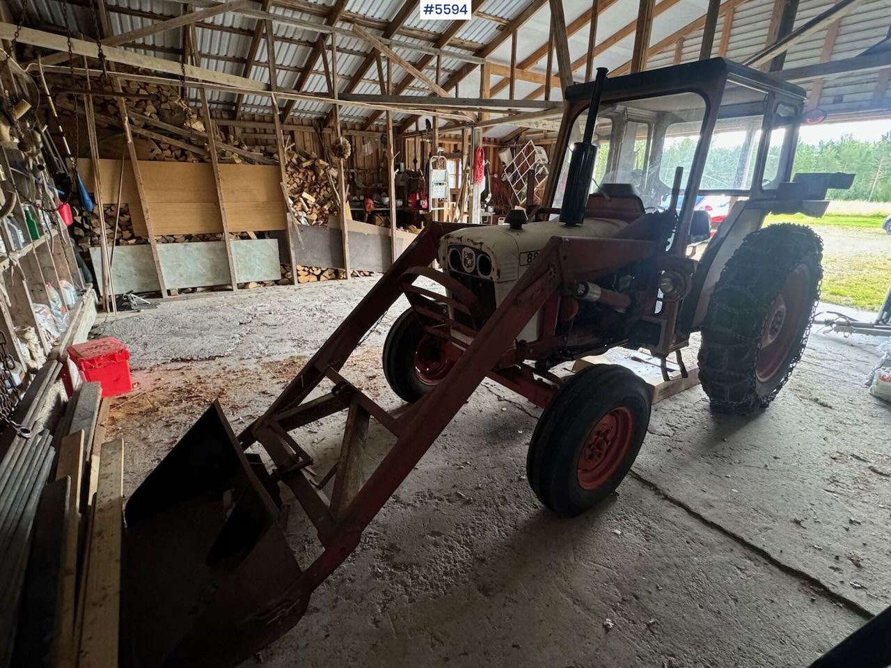 1974 David Brown 885 w/ loaders and chain. - טרקטור חקלאי: תמונה 2 1974 David Brown 885 w/ loaders and chain. - טרקטור חקלאי: תמונה 2