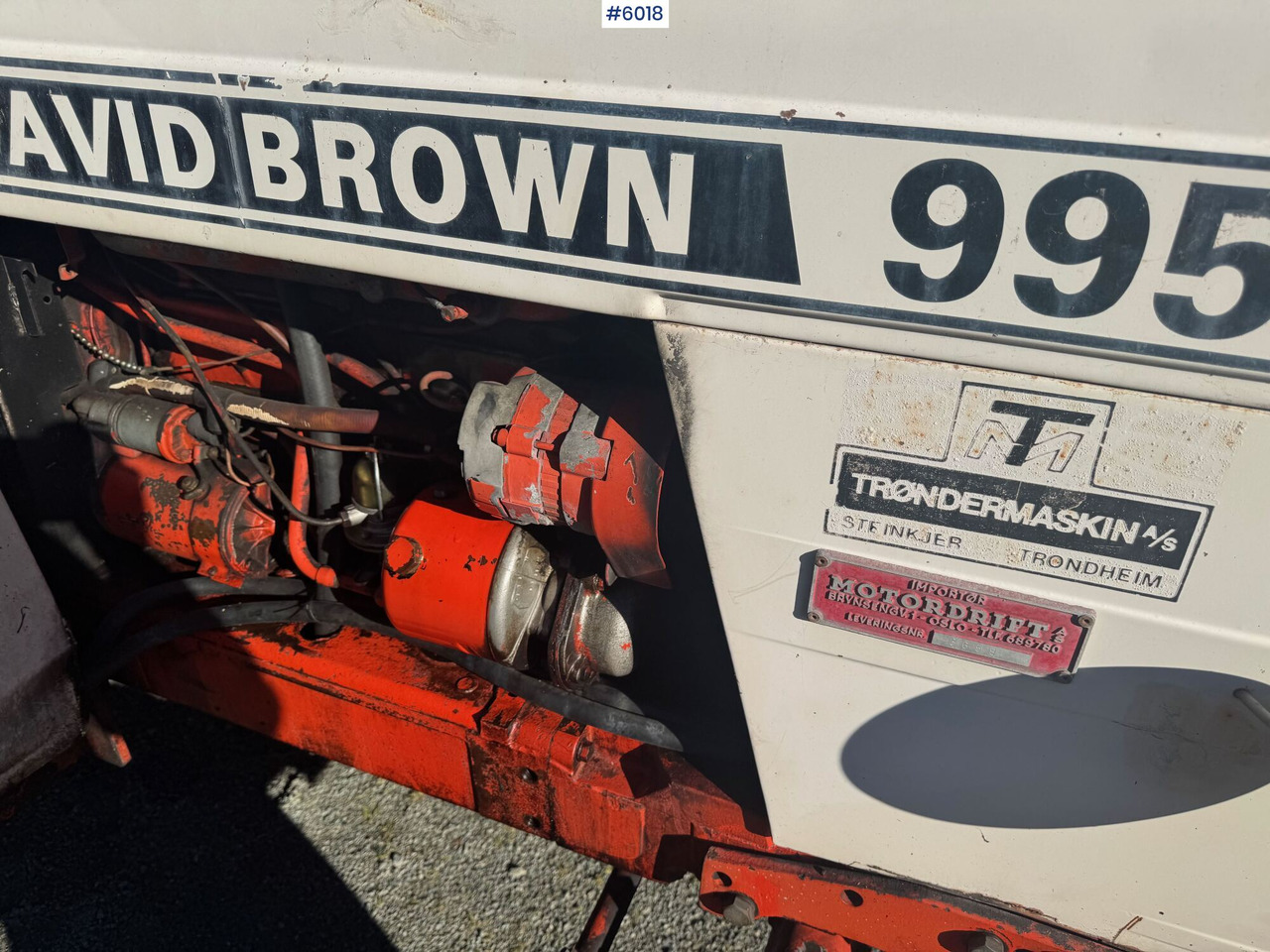 טרקטור חקלאי 1976 David Brown 995 w/ 2 double outlets. WATCH VIDEO!: תמונה 16 טרקטור חקלאי 1976 David Brown 995 w/ 2 double outlets. WATCH VIDEO!: תמונה 16