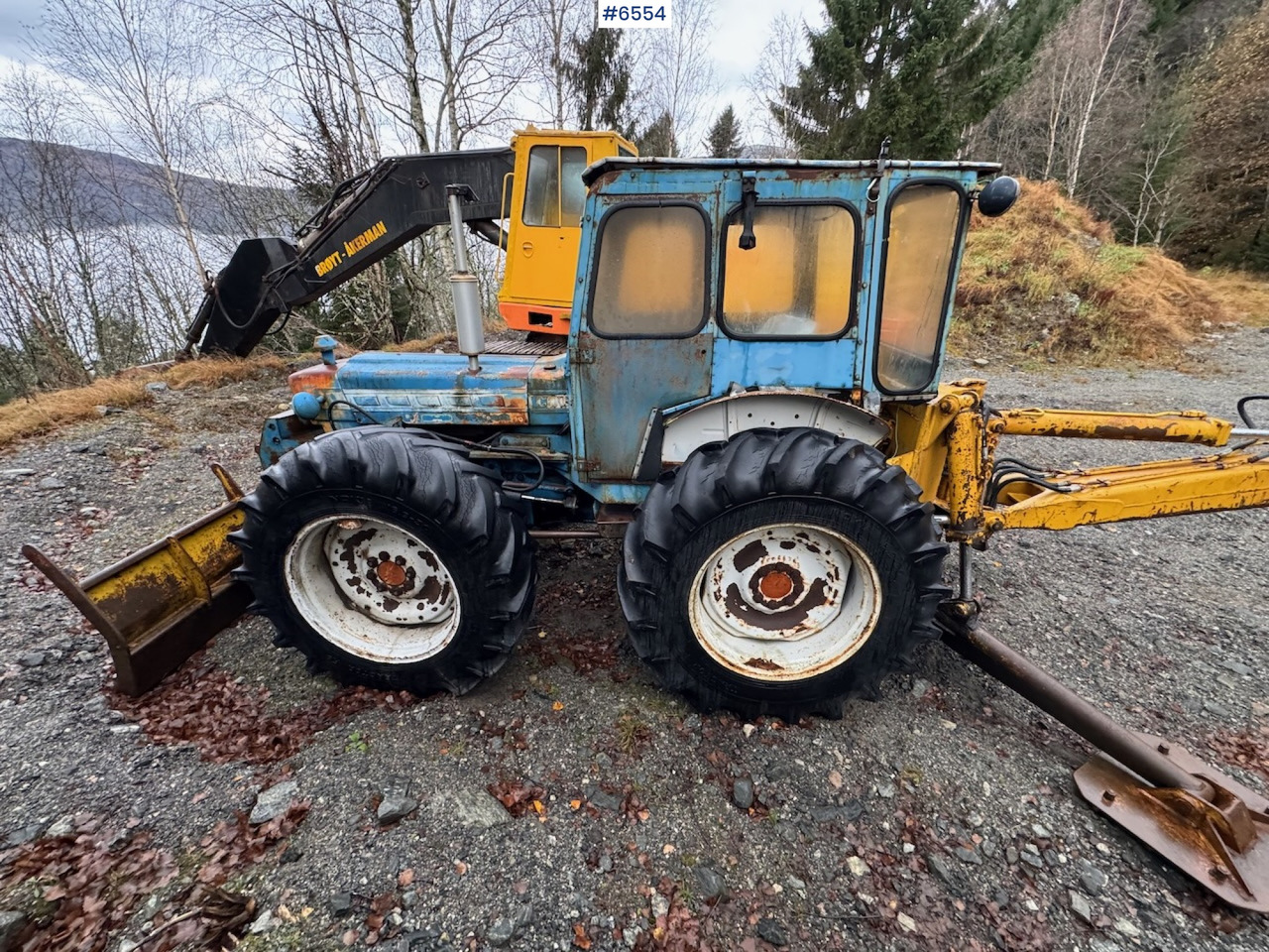 1976 Ford County 854T Super 4 w/ Hymas excavator attachment. - טרקטור חקלאי: תמונה 3 1976 Ford County 854T Super 4 w/ Hymas excavator attachment. - טרקטור חקלאי: תמונה 3