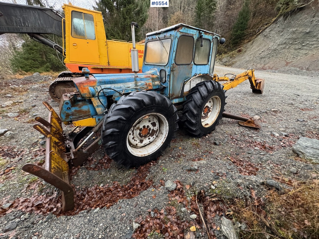 1976 Ford County 854T Super 4 w/ Hymas excavator attachment. - טרקטור חקלאי: תמונה 2 1976 Ford County 854T Super 4 w/ Hymas excavator attachment. - טרקטור חקלאי: תמונה 2