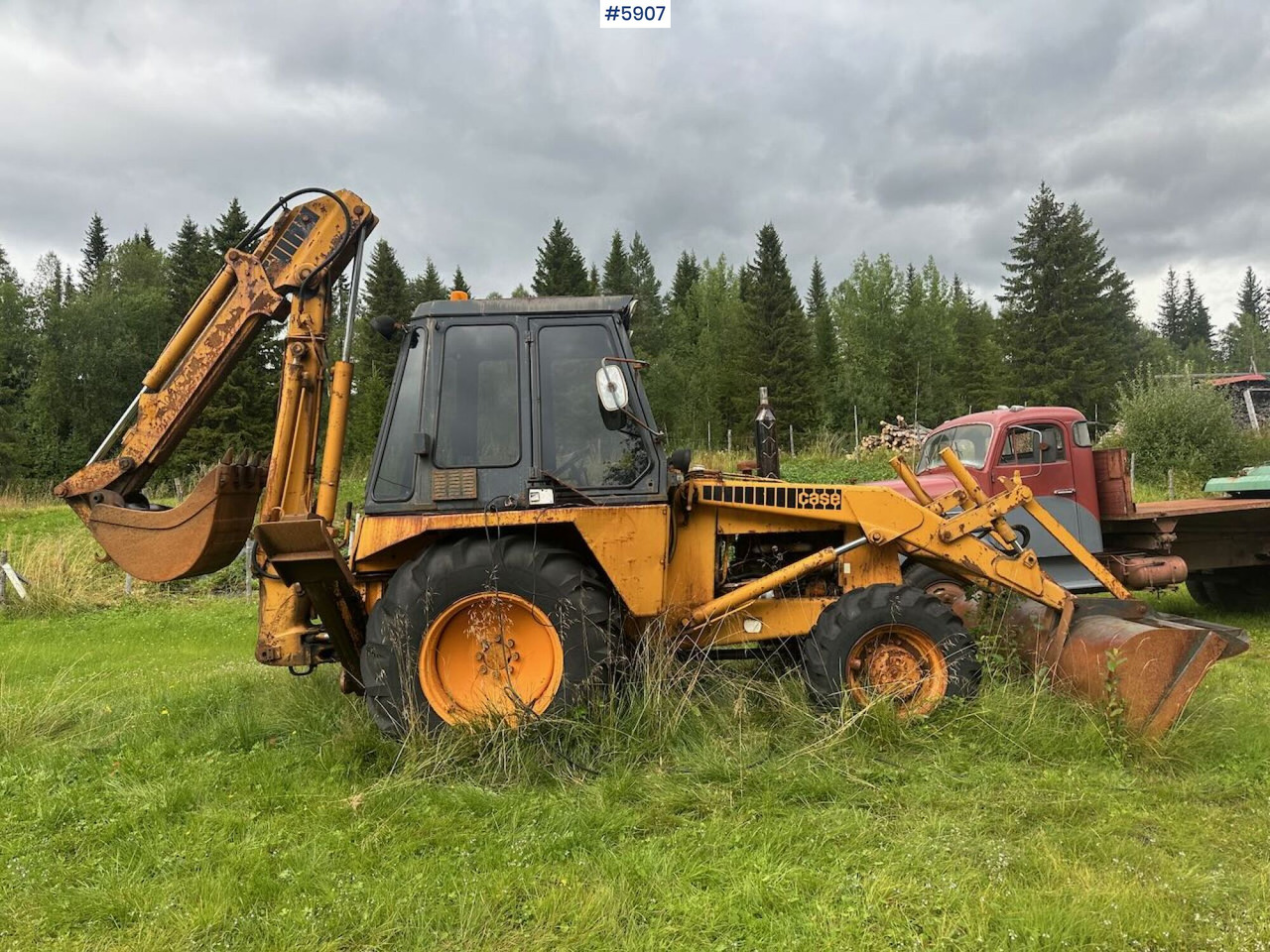 1979 CASE 580 backhoe. REP.OBJECT. WATCH VIDEO. - טרקטור חקלאי: תמונה 2 1979 CASE 580 backhoe. REP.OBJECT. WATCH VIDEO. - טרקטור חקלאי: תמונה 2