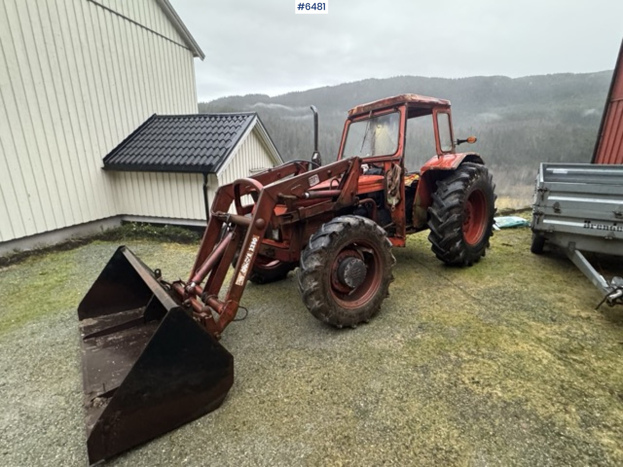 טרקטור חקלאי 1979 SAME Kosarod 70 with loader and 2 buckets! Repair object: תמונה 14