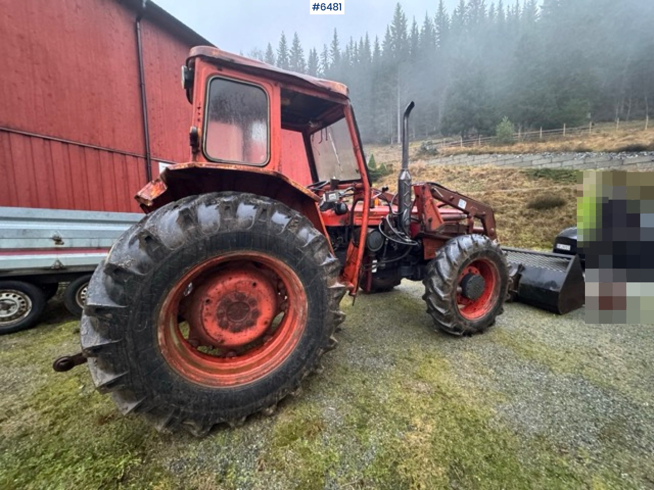 טרקטור חקלאי 1979 SAME Kosarod 70 with loader and 2 buckets! Repair object: תמונה 7