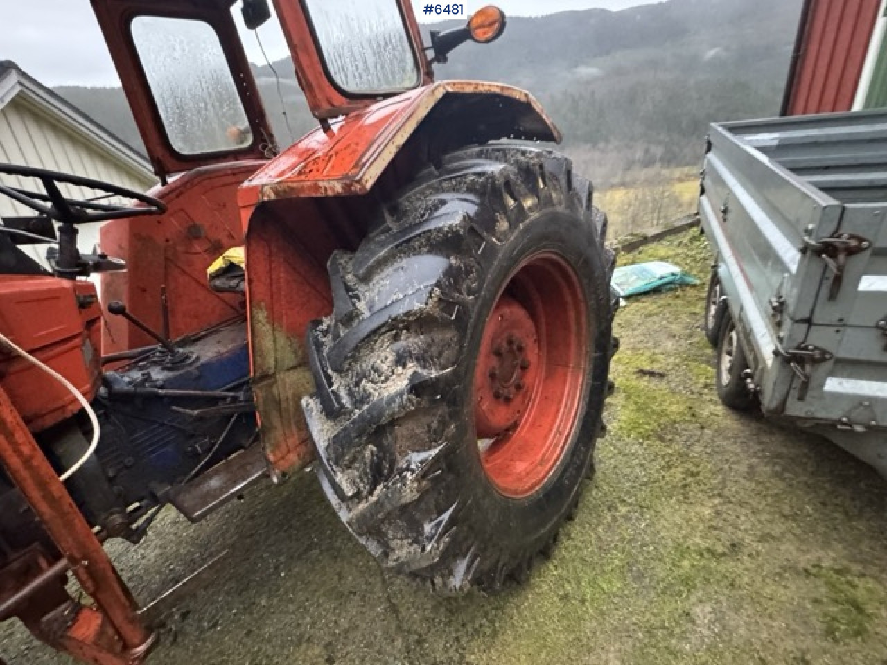 טרקטור חקלאי 1979 SAME Kosarod 70 with loader and 2 buckets! Repair object: תמונה 16
