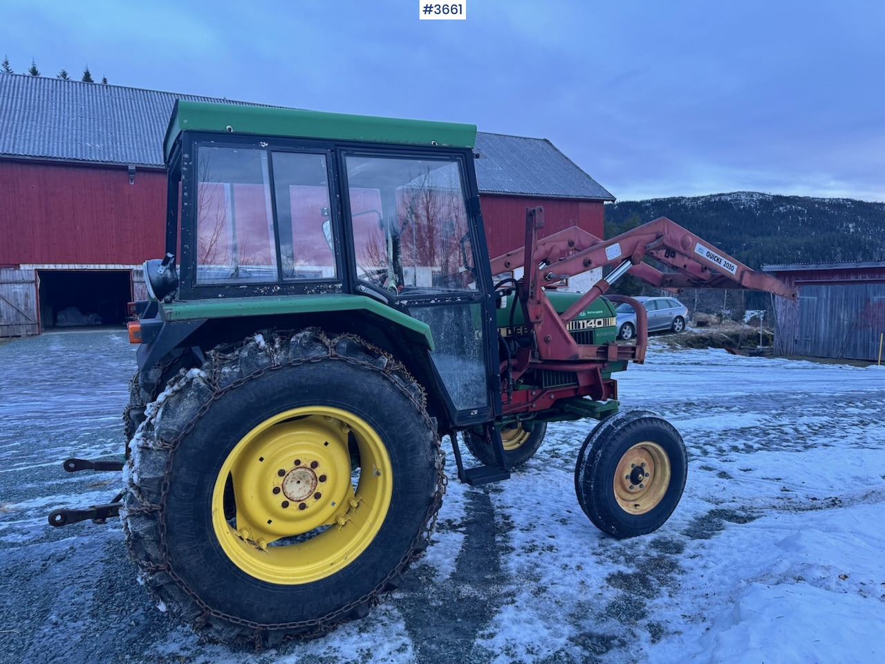 1980 John Deere 1140 Synchron w/ Front loader and bucket - טרקטור חקלאי: תמונה 4 1980 John Deere 1140 Synchron w/ Front loader and bucket - טרקטור חקלאי: תמונה 4