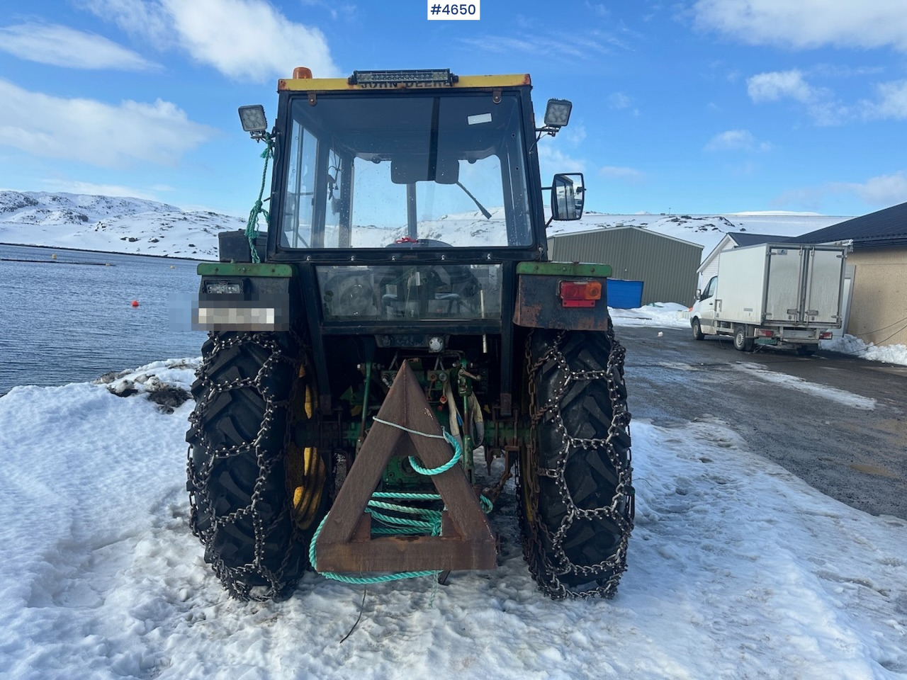 1981 John Deere 2040 w/ loader, triangle, snow blower, pallet forks and hydraulic unit. WATCH VIDEO. - טרקטור חקלאי: תמונה 4 1981 John Deere 2040 w/ loader, triangle, snow blower, pallet forks and hydraulic unit. WATCH VIDEO. - טרקטור חקלאי: תמונה 4