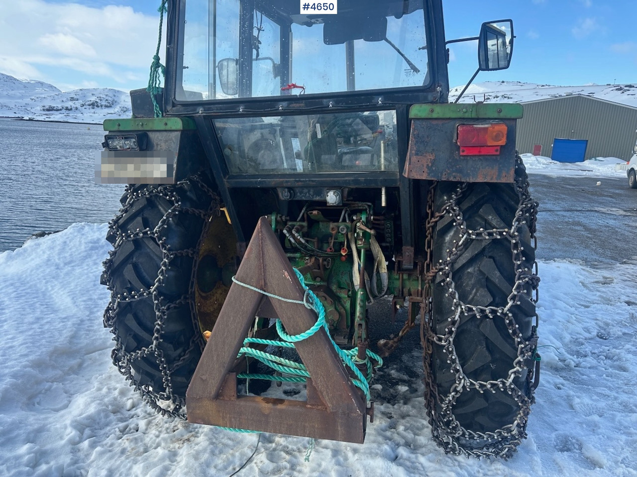 1981 John Deere 2040 w/ loader, triangle, snow blower, pallet forks and hydraulic unit. WATCH VIDEO. - טרקטור חקלאי: תמונה 5 1981 John Deere 2040 w/ loader, triangle, snow blower, pallet forks and hydraulic unit. WATCH VIDEO. - טרקטור חקלאי: תמונה 5