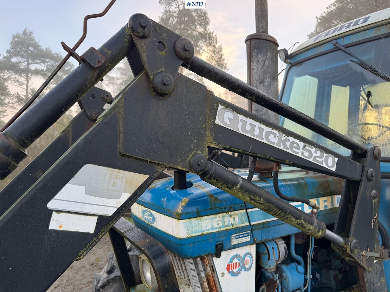 1982 Ford 5610 w/ front loader. - טרקטור חקלאי: תמונה 3 1982 Ford 5610 w/ front loader. - טרקטור חקלאי: תמונה 3