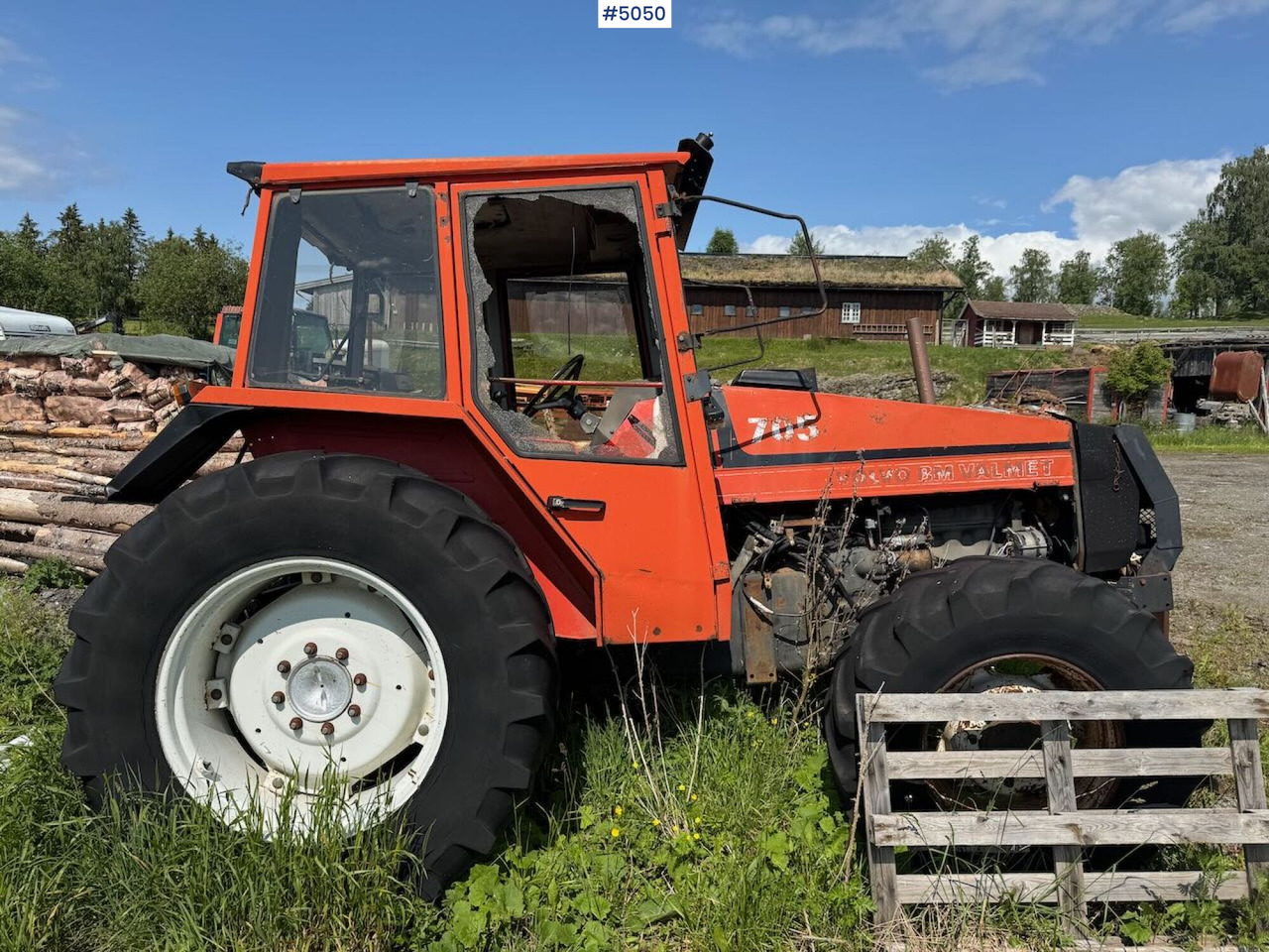 1985 Valmet 705 Turbo rep. Object - טרקטור חקלאי: תמונה 1 1985 Valmet 705 Turbo rep. Object - טרקטור חקלאי: תמונה 1