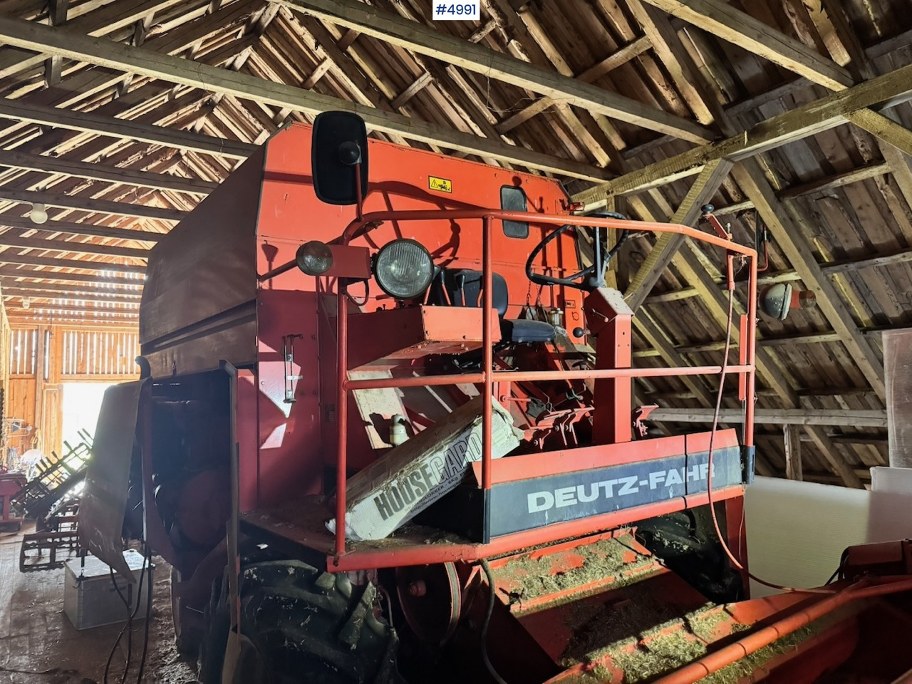 1986 Deutz Fahr M660 Combine Harvester - מקצרת קומבינה: תמונה 2 1986 Deutz Fahr M660 Combine Harvester - מקצרת קומבינה: תמונה 2