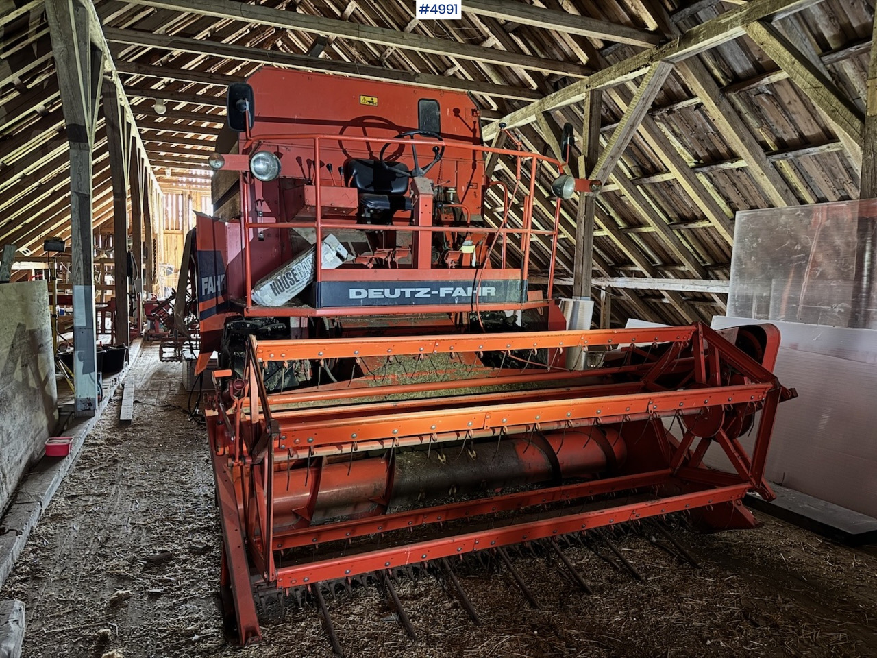 1986 Deutz Fahr M660 Combine Harvester - מקצרת קומבינה: תמונה 5 1986 Deutz Fahr M660 Combine Harvester - מקצרת קומבינה: תמונה 5