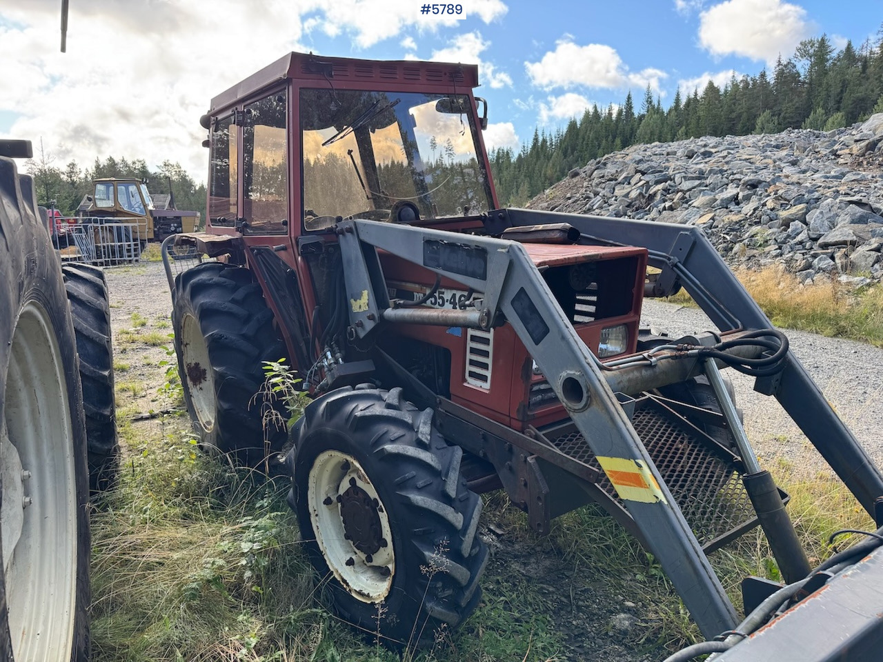1986 Fiat 55-46 DT w/ front loader. - טרקטור חקלאי: תמונה 4 1986 Fiat 55-46 DT w/ front loader. - טרקטור חקלאי: תמונה 4
