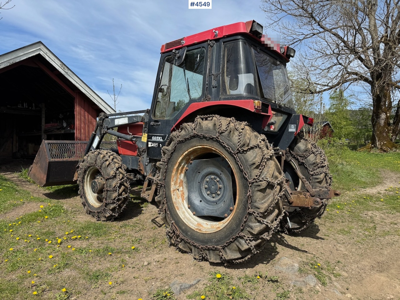 1987 Case 685 XL w/front loader. - טרקטור חקלאי: תמונה 3 1987 Case 685 XL w/front loader. - טרקטור חקלאי: תמונה 3