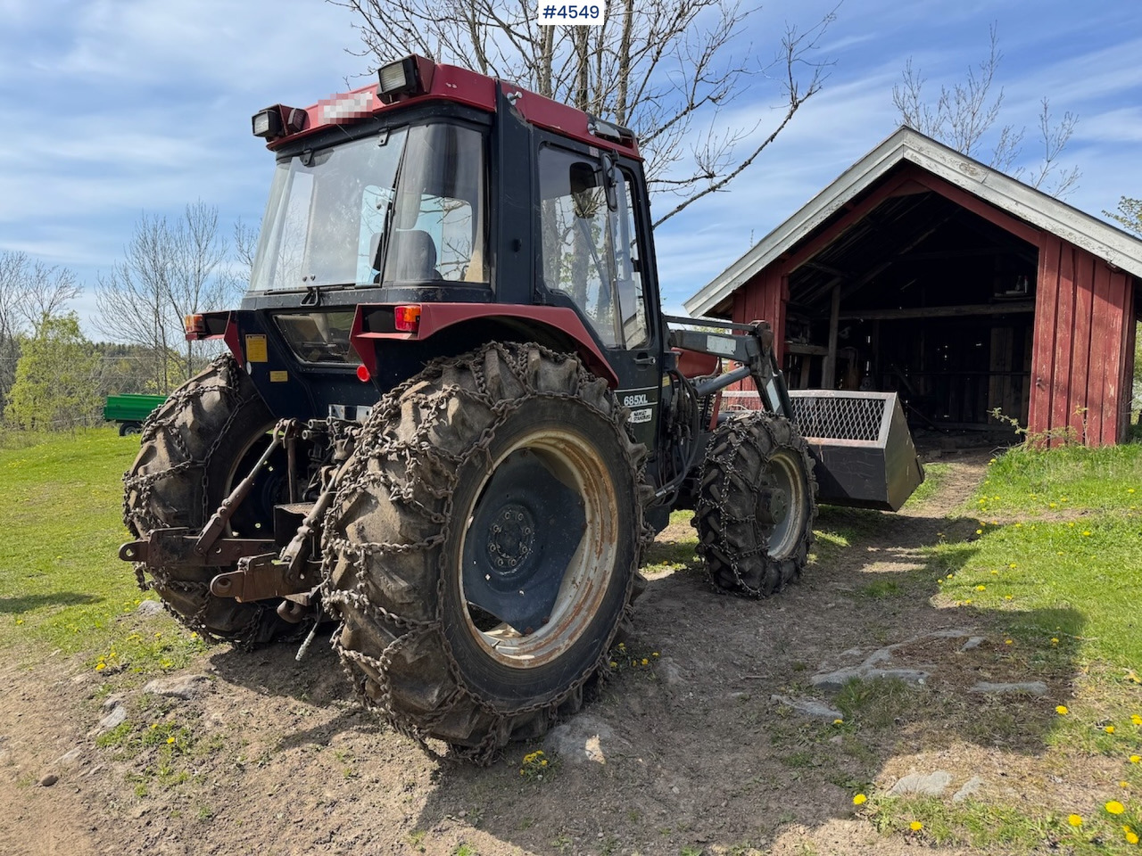 1987 Case 685 XL w/front loader. - טרקטור חקלאי: תמונה 5 1987 Case 685 XL w/front loader. - טרקטור חקלאי: תמונה 5