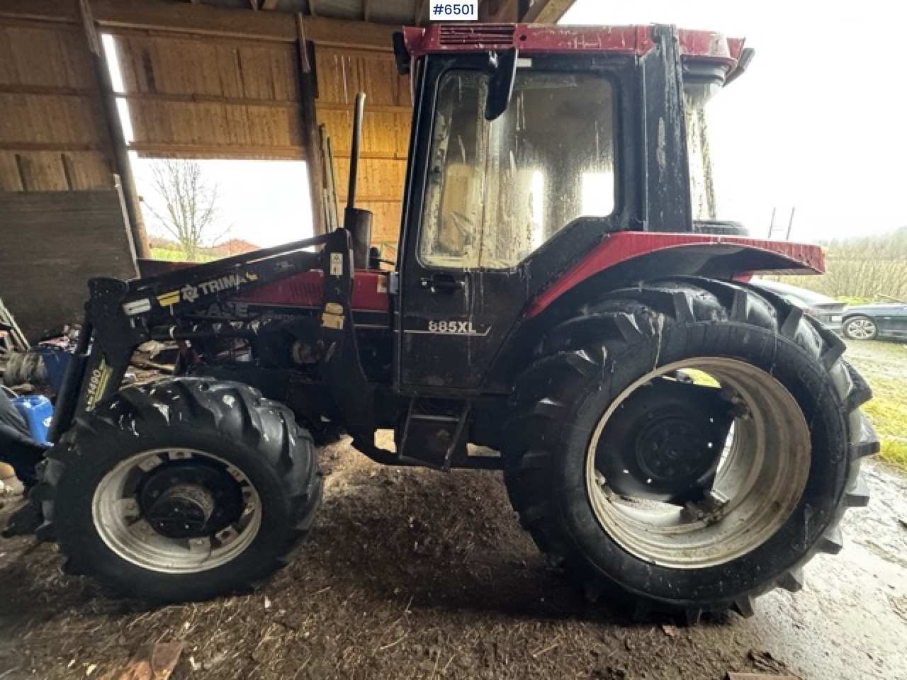 1987 Case IH 885XL tractor with Trima front loader - טרקטור חקלאי: תמונה 4 1987 Case IH 885XL tractor with Trima front loader - טרקטור חקלאי: תמונה 4