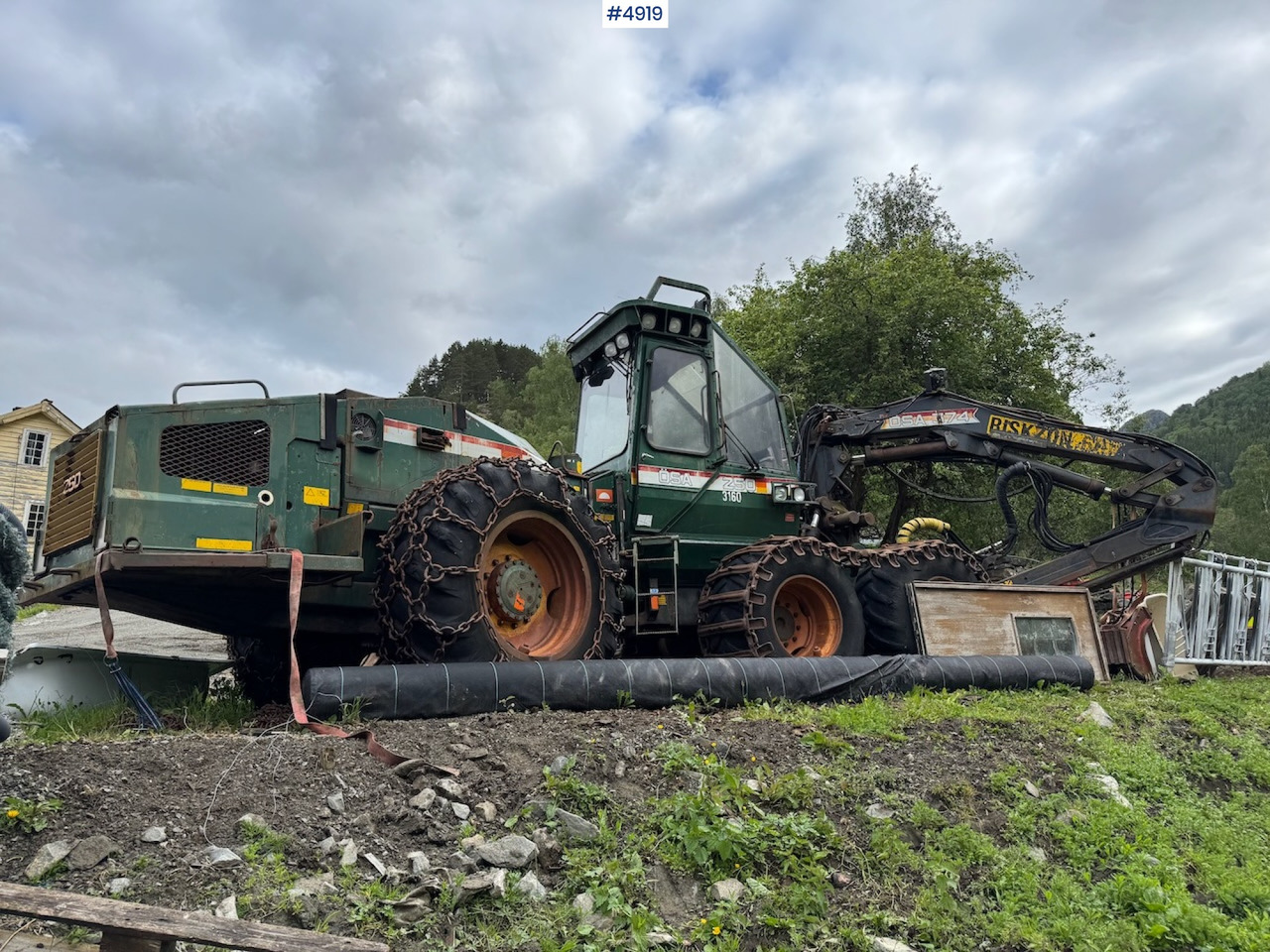 1987 Øsa 250 Harvester - מקצרת יערות: תמונה 3 1987 Øsa 250 Harvester - מקצרת יערות: תמונה 3