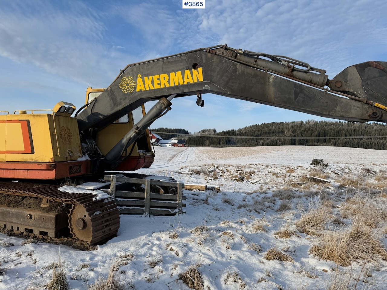 1988 Åkerman H14B w/ bucket - מחפר: תמונה 3 1988 Åkerman H14B w/ bucket - מחפר: תמונה 3