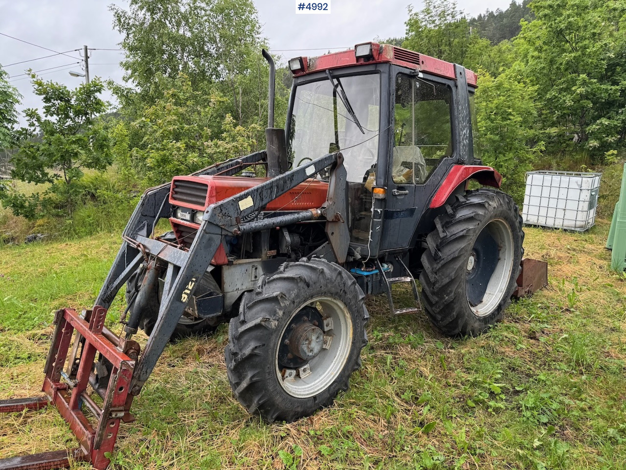 1988 Case International 585 XL w/ front loader. - טרקטור חקלאי: תמונה 4 1988 Case International 585 XL w/ front loader. - טרקטור חקלאי: תמונה 4