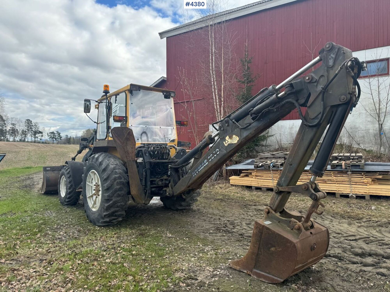 1988 Valmet/Hymas 6000 Backhoe Loader - מחפר: תמונה 4 1988 Valmet/Hymas 6000 Backhoe Loader - מחפר: תמונה 4