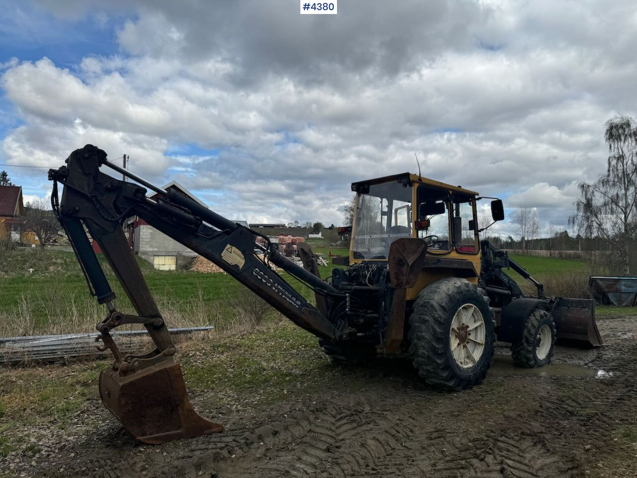 1988 Valmet/Hymas 6000 Backhoe Loader - מחפר: תמונה 5 1988 Valmet/Hymas 6000 Backhoe Loader - מחפר: תמונה 5