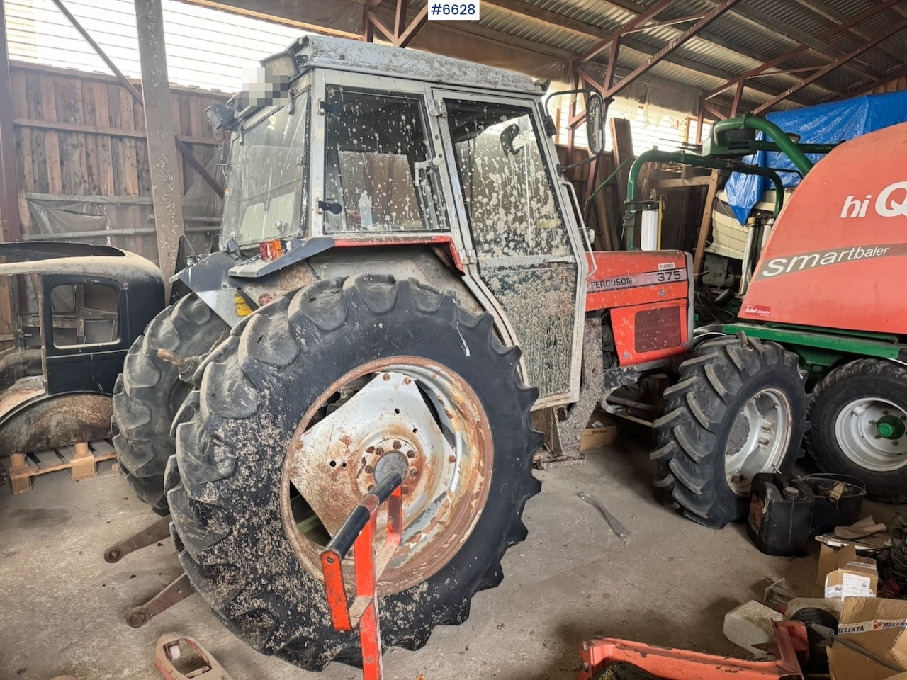 1990 Massey Ferguson 375 4x4 Tractor. - טרקטור חקלאי: תמונה 3 1990 Massey Ferguson 375 4x4 Tractor. - טרקטור חקלאי: תמונה 3