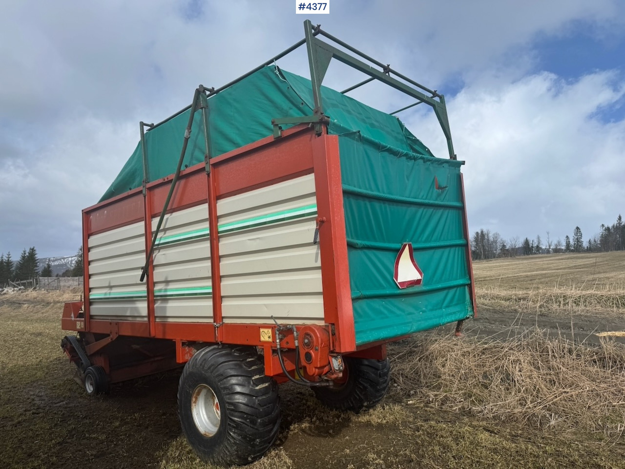 1990 Orkel Splitt 14 forage wagon - ציוד חציר ומספוא: תמונה 4 1990 Orkel Splitt 14 forage wagon - ציוד חציר ומספוא: תמונה 4