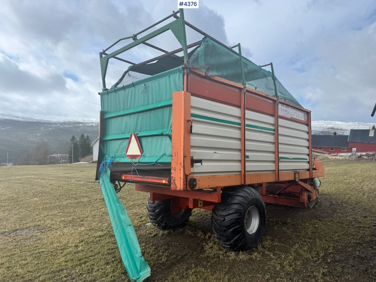 1990 Orkel Splitt 14 forage wagon - ציוד חציר ומספוא: תמונה 2 1990 Orkel Splitt 14 forage wagon - ציוד חציר ומספוא: תמונה 2