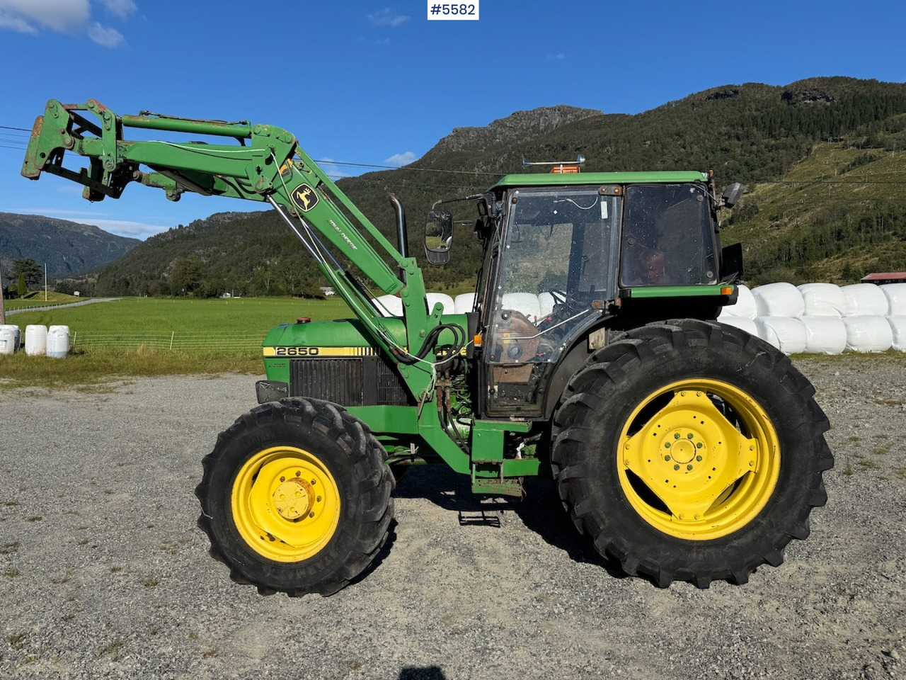1991 John Deere 2650 Fox Power Synchron m/frontalster - טרקטור חקלאי: תמונה 2 1991 John Deere 2650 Fox Power Synchron m/frontalster - טרקטור חקלאי: תמונה 2