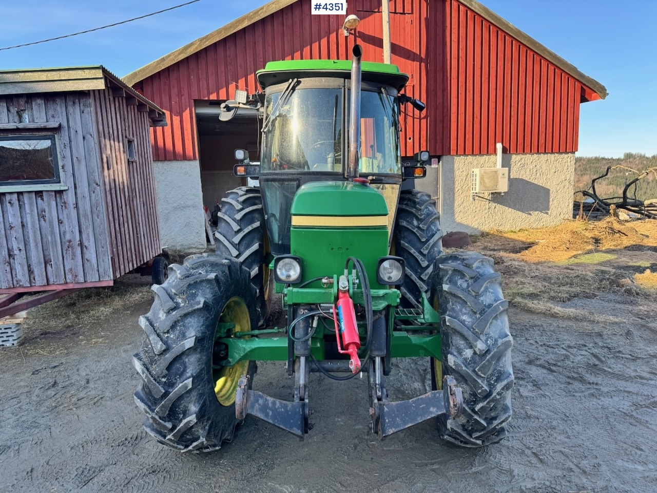 1991 John Deere 2850 4x4 Synchron w/ front hydraulics. - טרקטור חקלאי: תמונה 3 1991 John Deere 2850 4x4 Synchron w/ front hydraulics. - טרקטור חקלאי: תמונה 3