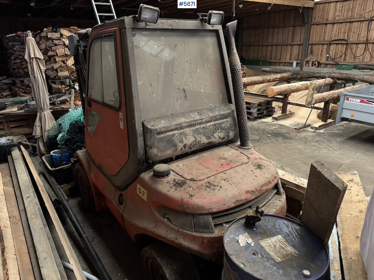 1991 Linde H-40 D. - מלגזה: תמונה 3 1991 Linde H-40 D. - מלגזה: תמונה 3
