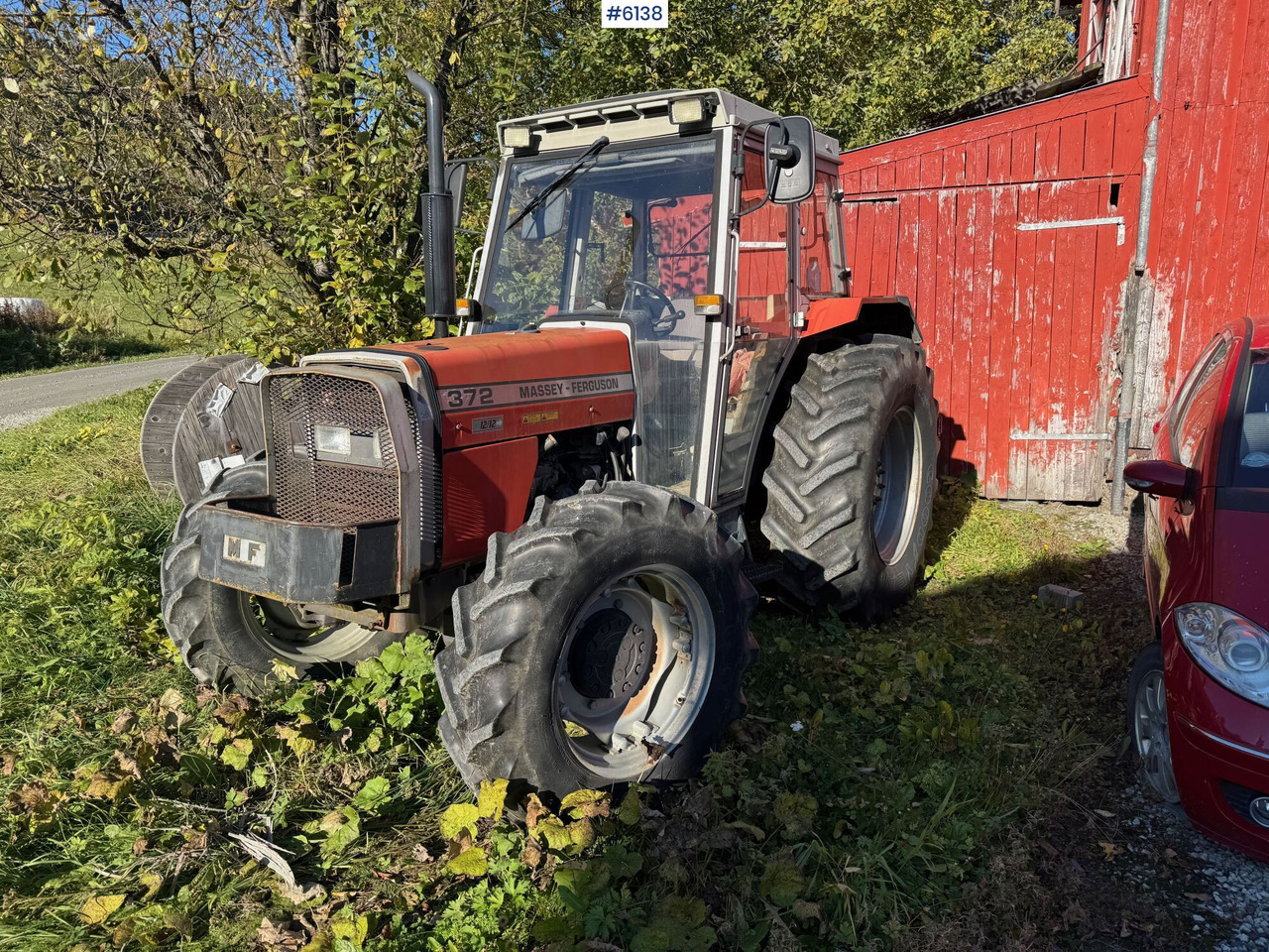 1992 Massey Ferguson 372 - טרקטור חקלאי: תמונה 1 1992 Massey Ferguson 372 - טרקטור חקלאי: תמונה 1
