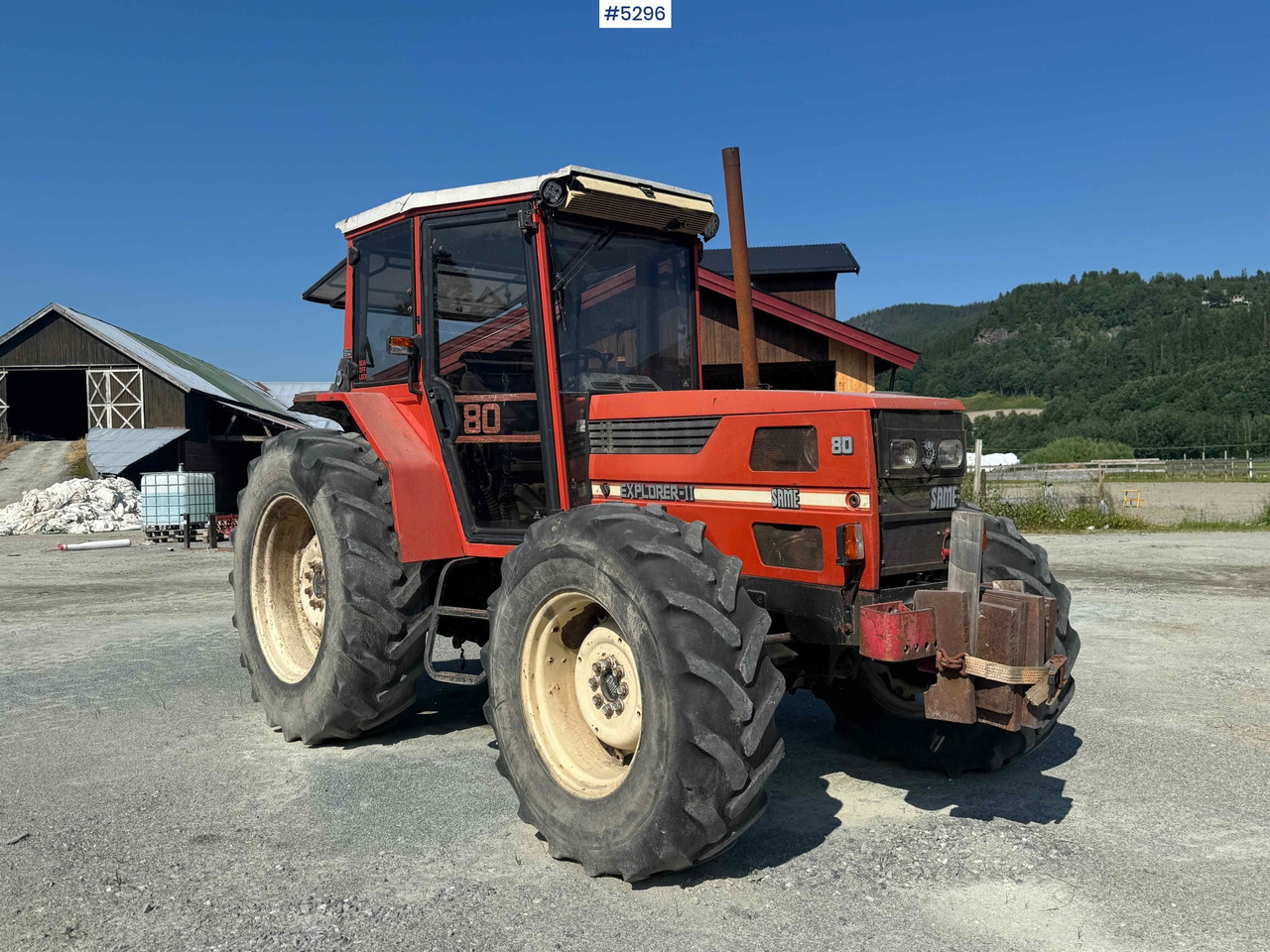 1992 SAME explorer 80 tractor. WATCH VIDEO! - טרקטור חקלאי: תמונה 1 1992 SAME explorer 80 tractor. WATCH VIDEO! - טרקטור חקלאי: תמונה 1