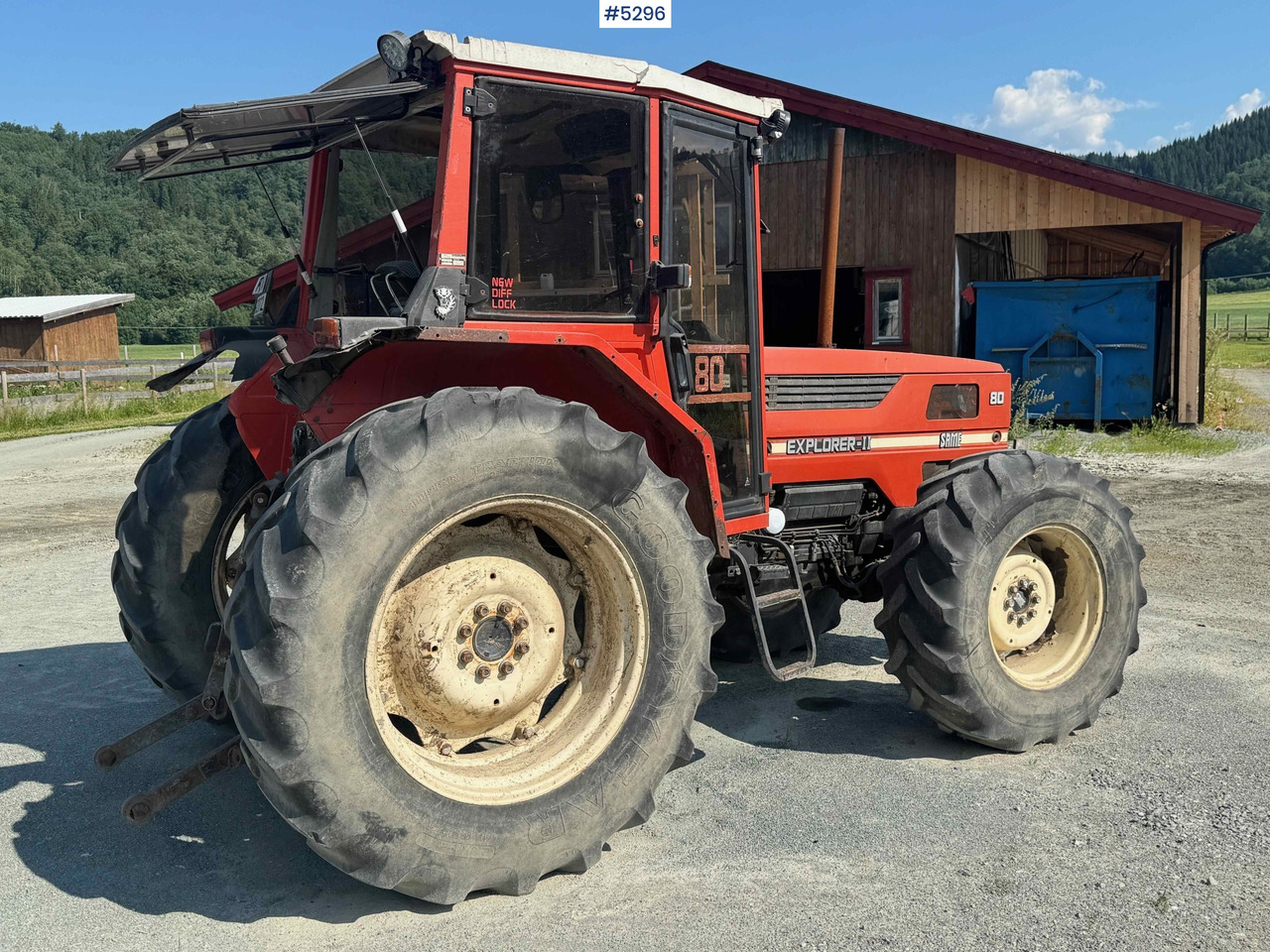 1992 SAME explorer 80 tractor. WATCH VIDEO! - טרקטור חקלאי: תמונה 4 1992 SAME explorer 80 tractor. WATCH VIDEO! - טרקטור חקלאי: תמונה 4
