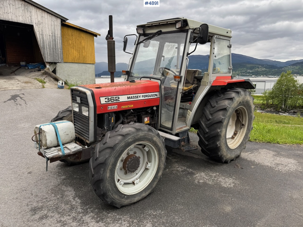 1993 Massey Ferguson 362 - טרקטור חקלאי: תמונה 1 1993 Massey Ferguson 362 - טרקטור חקלאי: תמונה 1