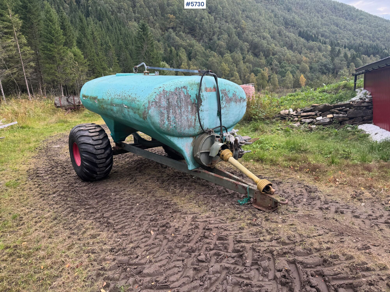 1993 Moi Manure Wagon 3.5 Ton - מכל תערובת: תמונה 1 1993 Moi Manure Wagon 3.5 Ton - מכל תערובת: תמונה 1